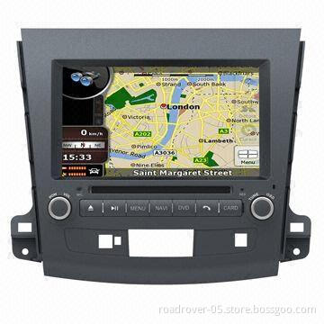 Car GPS Navigation for Mitsubishi Outlander -i10 Platfrom, with 800 x 480 Pixels Resolution